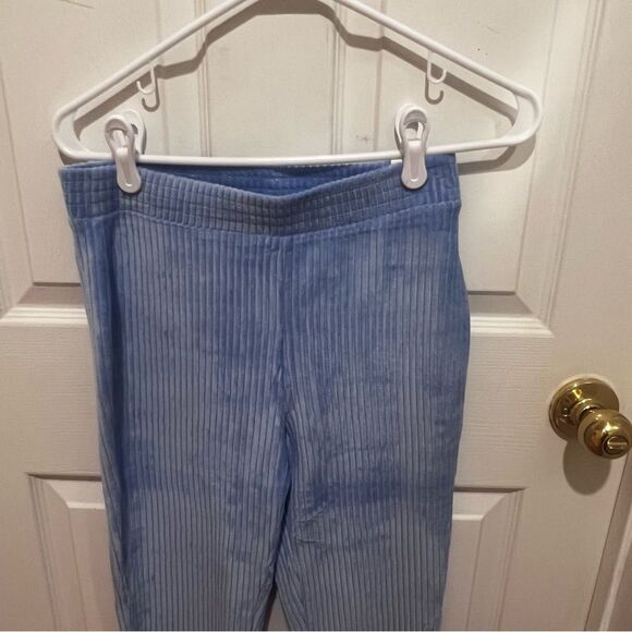 NWT Aerie Groove-On Velour High Waisted Flare ribbed Pant size small - Picture 13 of 13